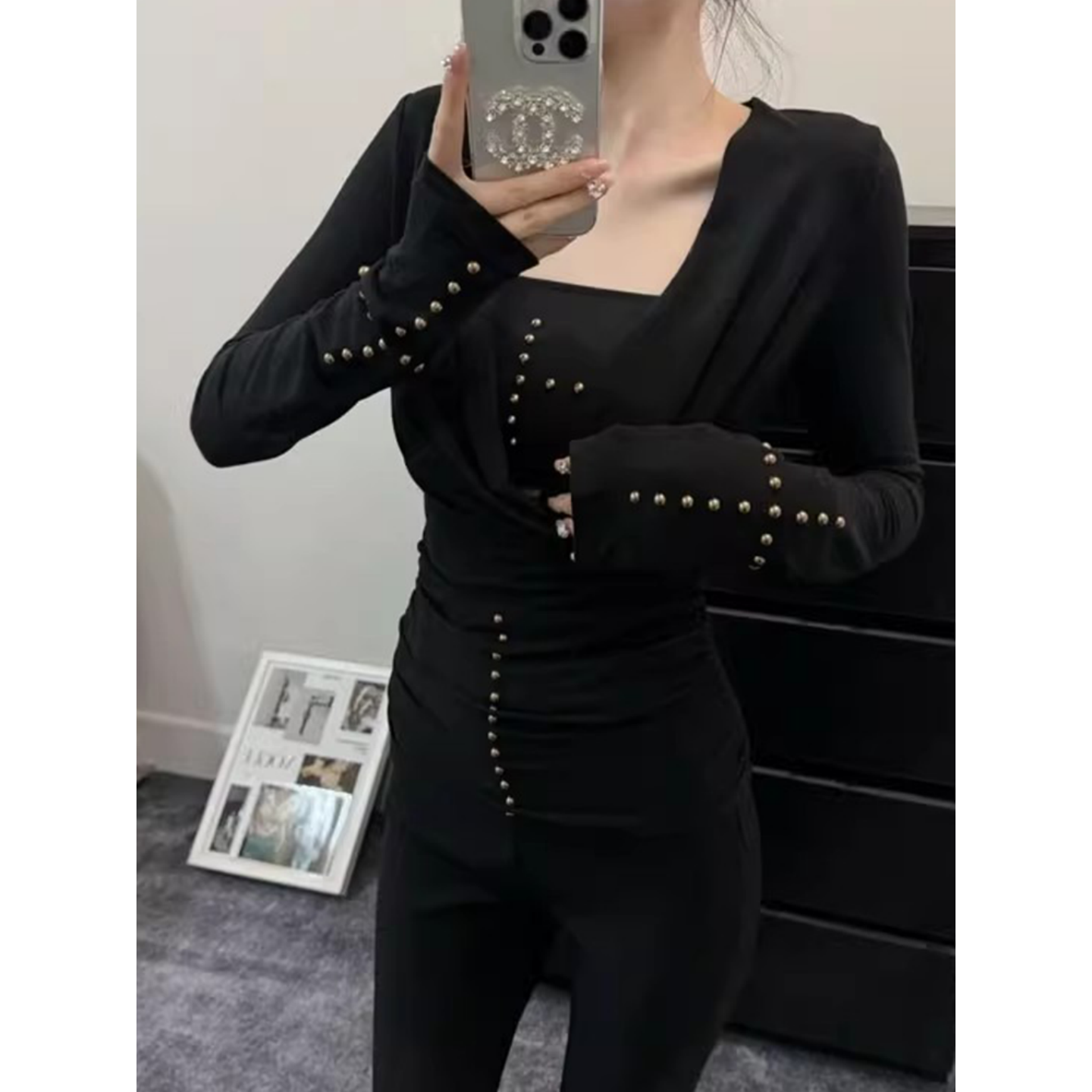 Women's Two-Piece Set Strapless Top and T-Shirt Fall Winter 2026 - Image 2